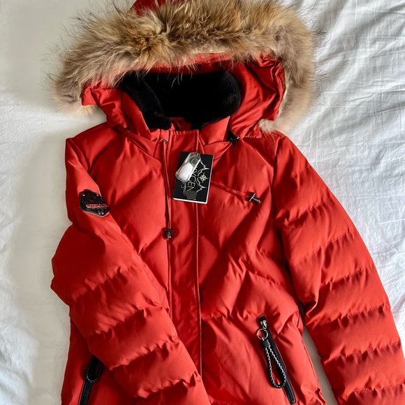 Winter coat waterproof insulated Rusty Red Oxygen - Picture 2 of 8